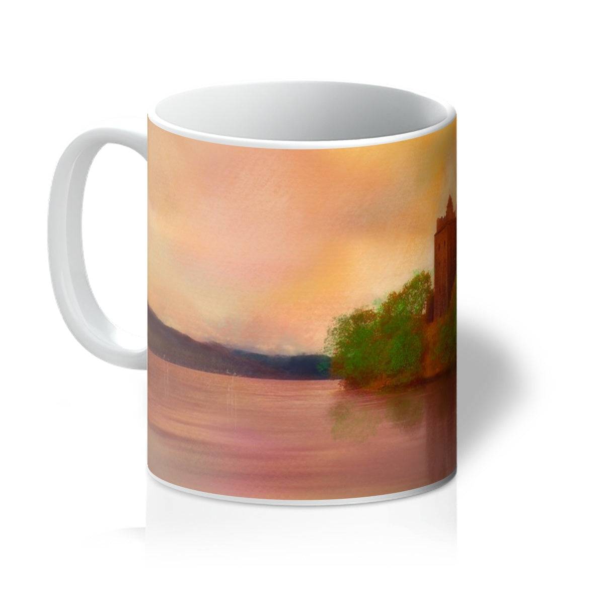 Urquhart Castle Art Gifts Ceramic Mug from my Historic & Iconic Scotland Art Gallery Art Gallery Collection