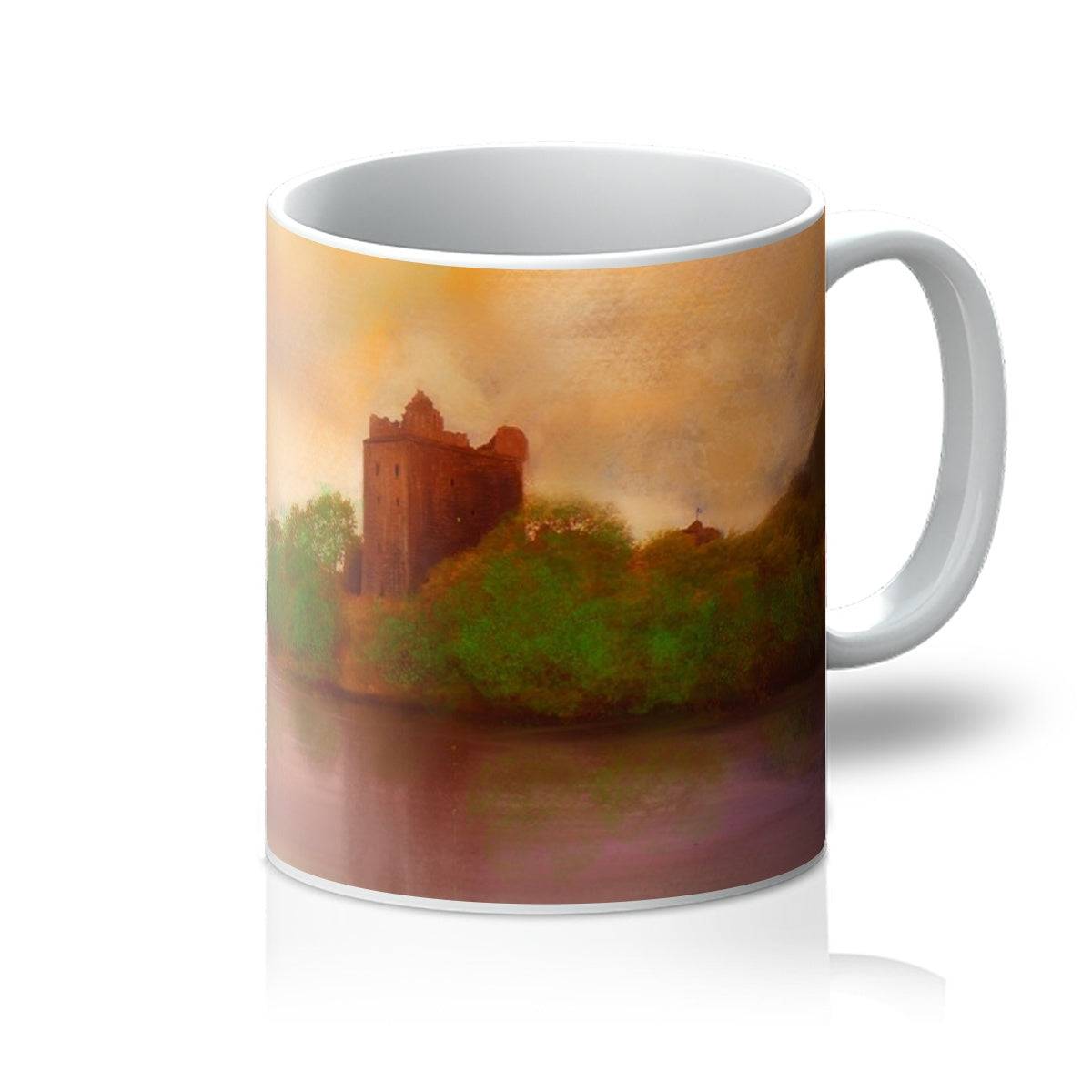 Urquhart Castle Art Gifts Ceramic Mug from my Historic & Iconic Scotland Art Gallery Art Gallery Collection