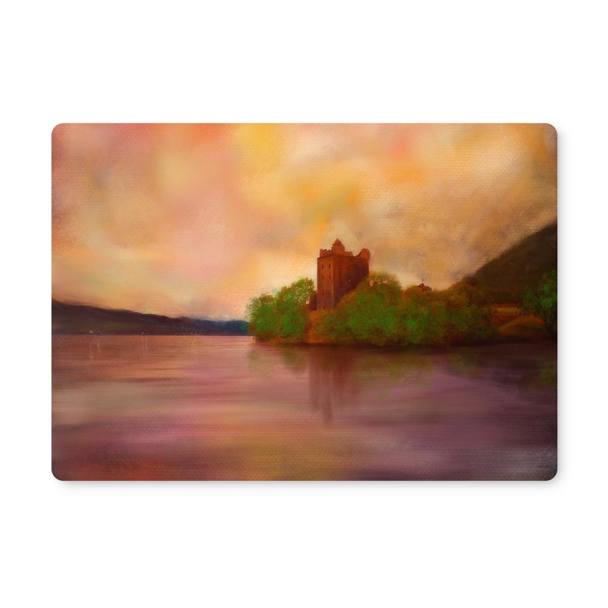 Urquhart Castle | Scottish Art Gifts | Placemat