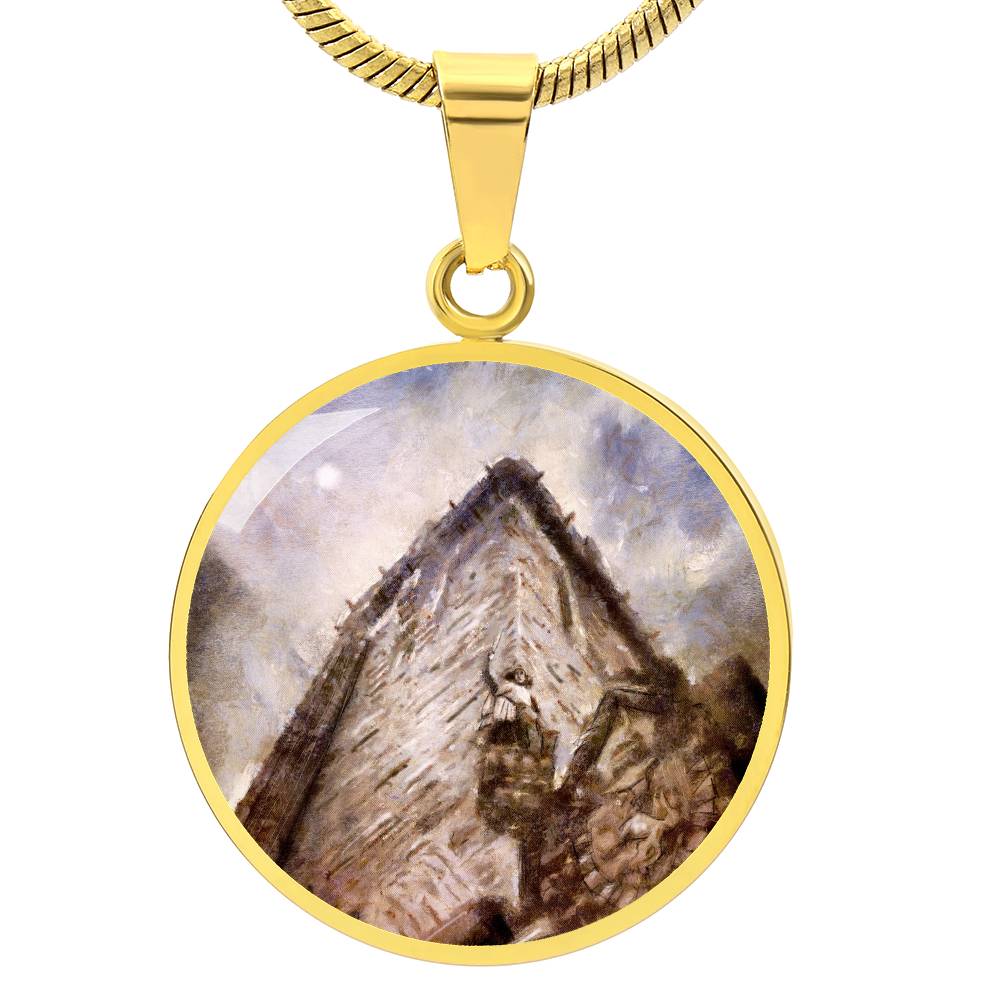 Wallace Monument Moonlight | Scottish Art Jewellery | Luxury Necklace