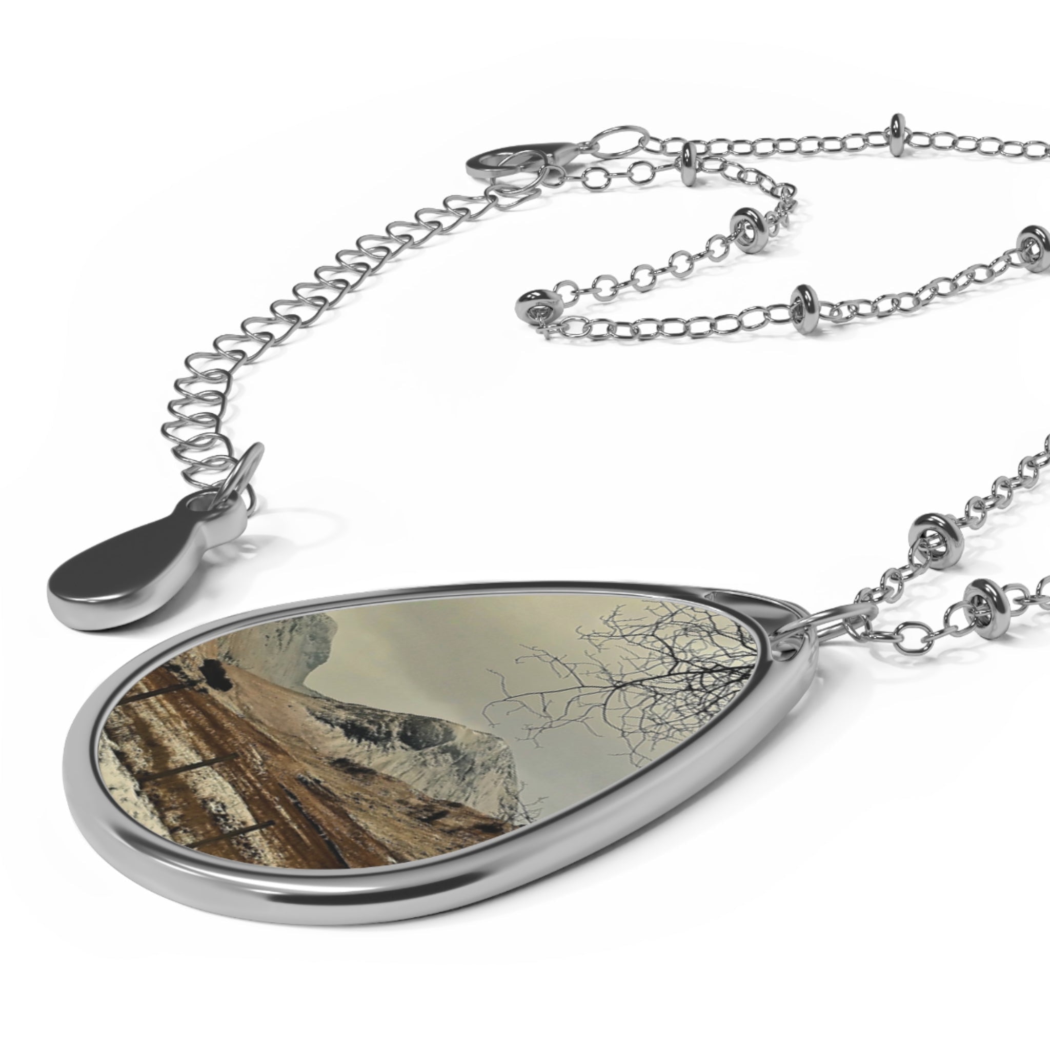 Winter In Glencoe | Scottish Art Jewellery | Necklace - Gallery Scotland - Free Shipping Worldwide