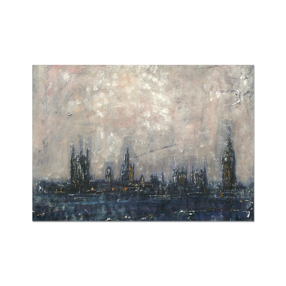 Winter In London Painting Scotland | Signed Scottish Fine Art Prints