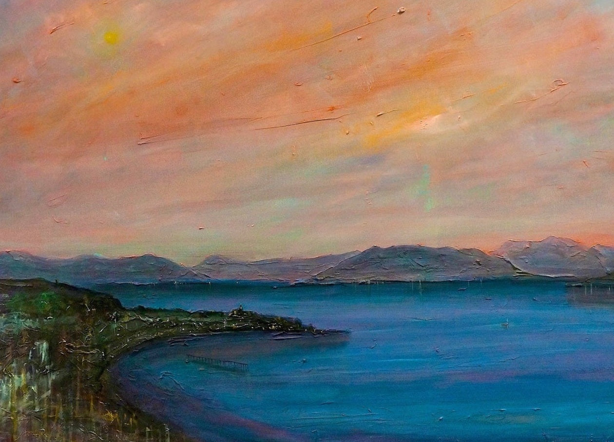 Dusk Over Gourock Art Prints