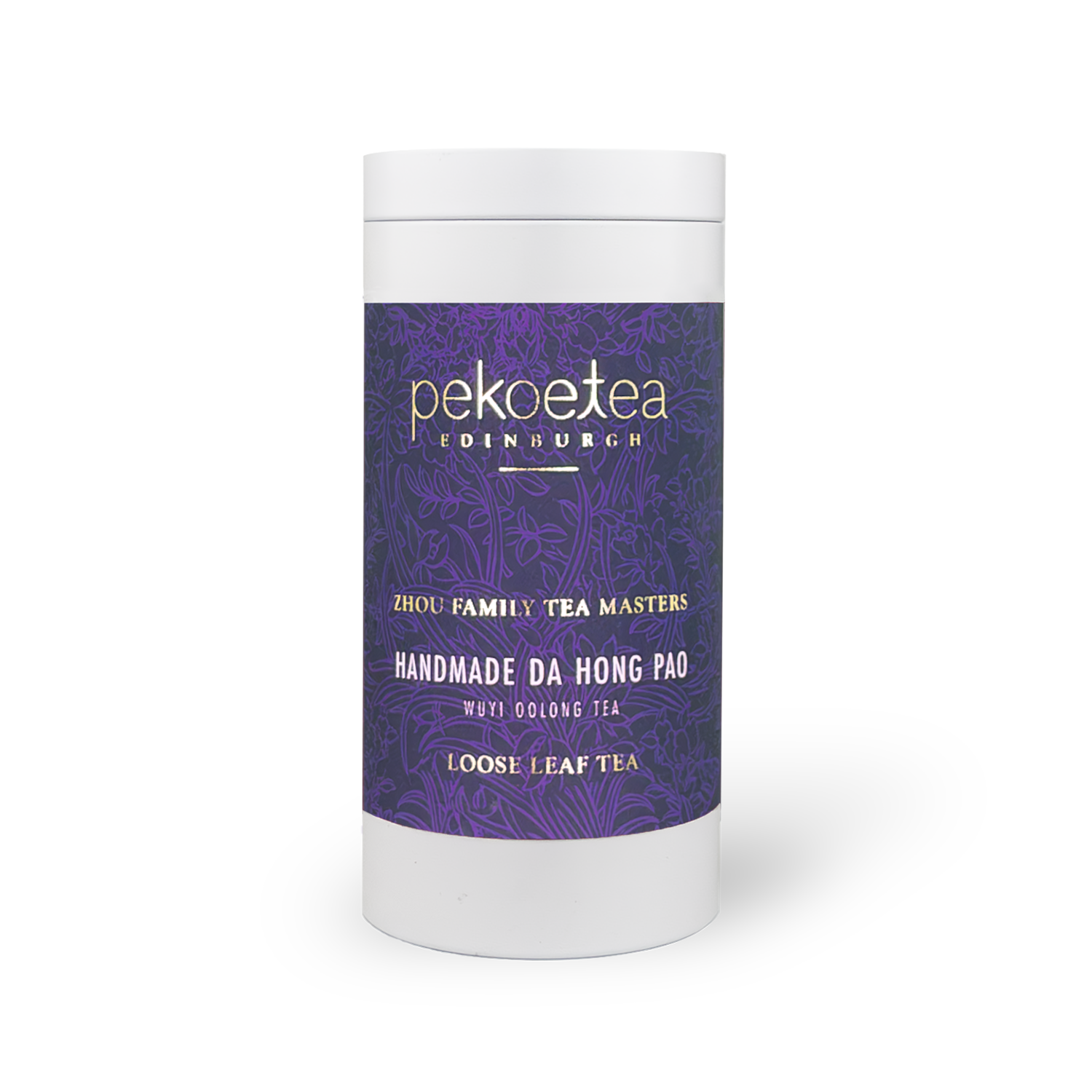 Zhou Family Handmade Wuyi Da Hong Pao Pekoe Tea Edinburgh tin